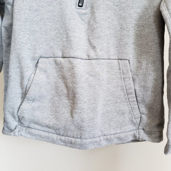 Nike Half Zip Sweater Grey Large - Picture 7 of 8